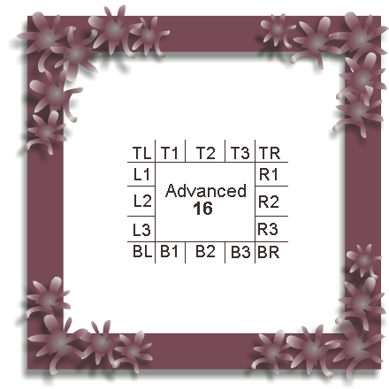 Sample full border graphic that is ready to dice.