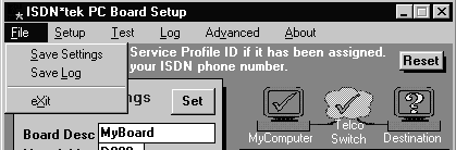 [File - Pull Down Menu]